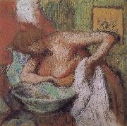 Edgar Degas Lady in the bathroom Spain oil painting artist